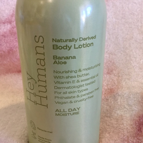 Hey Humans Scented Banana Aloe Naturally Derived Body Lotion 14oz NWT 🪴 - Picture 15 of 16